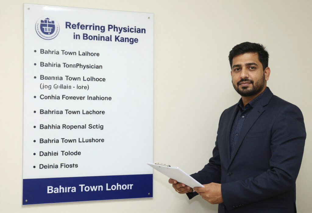 Best Referring Physician in Bahria Town Lahore